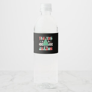 Étiquette Pour Bouteilles D'eau Cette Saison Retro Fêtes de Femmes