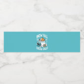 Étiquette Pour Bouteilles D'eau Charme d'hiver et cacao chaud - Appels de cacao d' (Étiquettes simples)