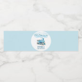 Étiquette Pour Bouteilles D'eau Chugga Deux Choo Choo Train 2e fête d'anniversaire (Étiquettes simples)