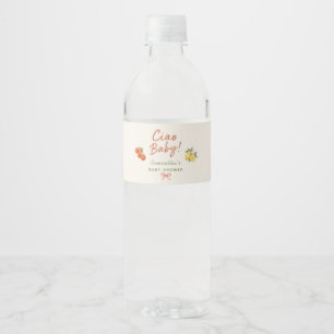 Étiquette Pour Bouteilles D'eau Ciao Baby Italian Market Baby Shower