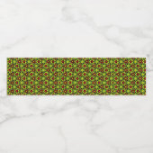 Étiquette Pour Bouteilles D'eau Citron, citron vert et bittes (Étiquettes simples)