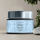 Étiquette Pour Bouteilles D'eau Clair bleu moderne Cosmétique Jar imperméable Étiq