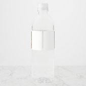 Étiquette Pour Bouteilles D'eau Classe de 2025 2 photos Graduation (Dos)