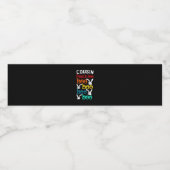 Étiquette Pour Bouteilles D'eau Cousin Bunny Jeu Pour La Nouveauté (Étiquettes simples)