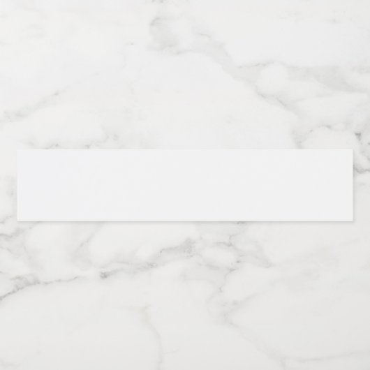 Étiquette Pour Bouteilles D'eau Create Your Own (Étiquettes simples)