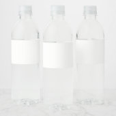 Étiquette Pour Bouteilles D'eau Créez votre propre (Bouteilles)
