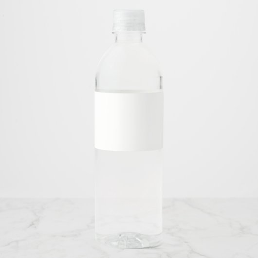 Étiquette Pour Bouteilles D'eau Créez votre propre (Devant)