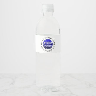Étiquette Pour Bouteilles D'eau Créez votre propre