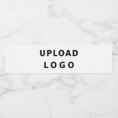 Étiquette Pour Bouteilles D'eau Custom Business Company Logo Branded (Étiquettes simples)