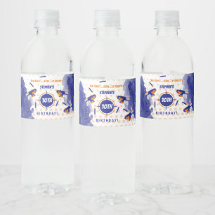 Étiquette Pour Bouteilles D'eau Dart Gun Bataille War Boys Anniversaire