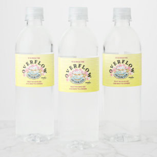 Étiquette Pour Bouteilles D'eau DÉPASSEMENT Étiquette de bouteilles d'eau par Adie