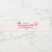 Étiquette Pour Bouteilles D'eau Dernière Fête de Bachelorette Disco Rodeo (Étiquettes simples)