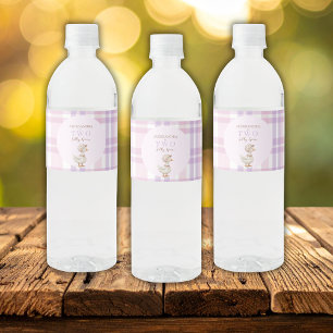 Étiquette Pour Bouteilles D'eau Deux sots Goose Girl 2e fête d'anniversaire vous