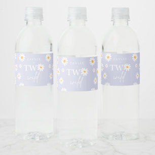 Étiquette Pour Bouteilles D'eau Deux Wild 2e fête d'anniversaire Bohemian Super Pa