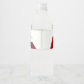 Étiquette Pour Bouteilles D'eau Diplômé (Dos)
