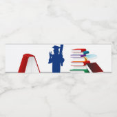 Étiquette Pour Bouteilles D'eau Diplômé (Étiquettes simples)