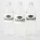 Étiquette Pour Bouteilles D'eau Diplômé 2026 (Bouteilles)