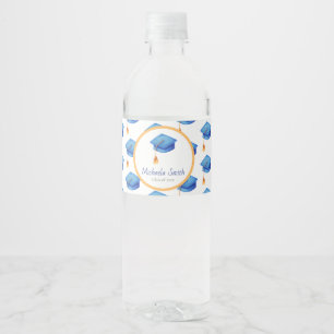 Étiquette Pour Bouteilles D'eau Diplôme de fin d'études secondaires Diplôme person