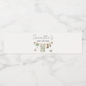 Étiquette Pour Bouteilles D'eau Duck Hunting Baby Shower (Étiquettes simples)