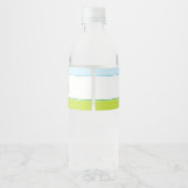 Étiquette Pour Bouteilles D'eau Écoutez Ye Brunette Cute Knight (Dos)