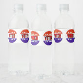 Étiquette Pour Bouteilles D'eau Électeur (Bouteilles)