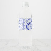 Étiquette Pour Bouteilles D'eau Elle A Trouvé Sa Fête des mariées De Squeeze (Dos)