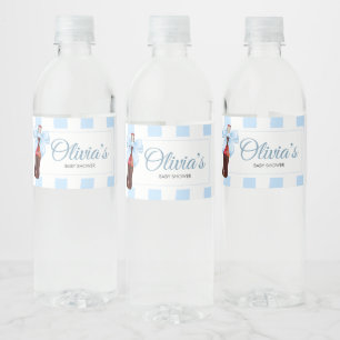 Étiquette Pour Bouteilles D'eau Elle est prête à éclore Baby Shower
