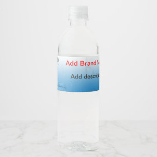 Étiquette Pour Bouteilles D'eau Emballage de bouteilles d'eau