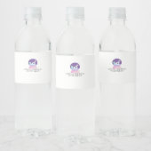 Étiquette Pour Bouteilles D'eau Encre Whimsigoth – Forêts Mystiques, Lunes & Magie (Bouteilles)