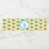 Étiquette Pour Bouteilles D'eau Enfant Personnalisé Avec Âge (Étiquettes simples)