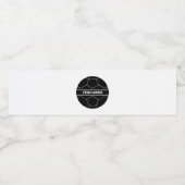 Étiquette Pour Bouteilles D'eau Équipe de football (Étiquettes simples)