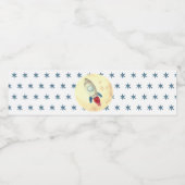 Étiquette Pour Bouteilles D'eau Étiquette bouteille d'eau à thème de roquette (Étiquettes simples)