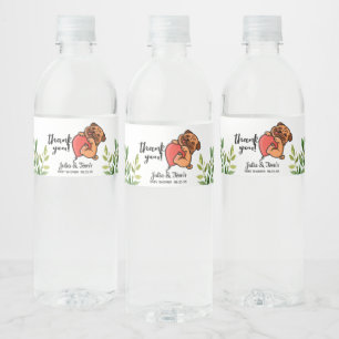 Étiquette Pour Bouteilles D'eau Étiquette bouteille d'eau de Baby shower de Merci 