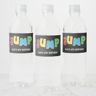 Étiquette Pour Bouteilles D'eau Étiquette bouteille d'eau pour la fête d'anniver