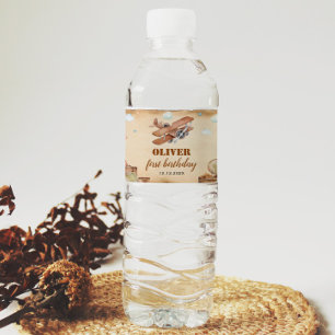 Étiquette Pour Bouteilles D'eau Étiquette de bouteille d'eau d'anniversaire de l'a