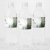 Étiquette Pour Bouteilles D'eau Étiquette de bouteille d'eau de mariage rustique ' (Bouteilles)