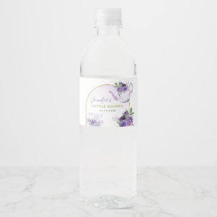 Étiquette Pour Bouteilles D'eau Étiquette de bouteille d'eau de thé de douche de m