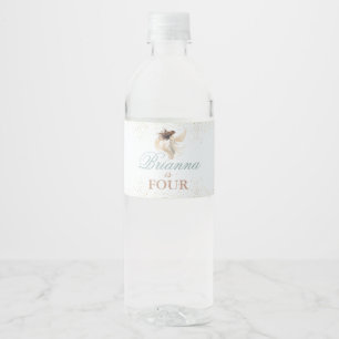 Étiquette Pour Bouteilles D'eau Étiquette de bouteille d'eau fée du jardin magique
