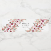 Étiquette Pour Bouteilles D'eau Étiquette de bouteille d'eau Rustique Mariage (Étiquettes simples)