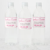 Étiquette Pour Bouteilles D'eau étiquette d'eau (Bouteilles)