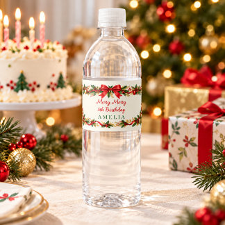 Étiquette Pour Bouteilles D'eau Étiquette personnalisée de bouteille d'eau pour an