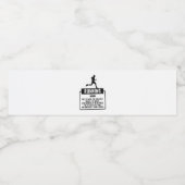 Étiquette Pour Bouteilles D'eau Exécution de la définition (Étiquettes simples)