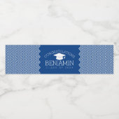 Étiquette Pour Bouteilles D'eau Félicitations Graduate Graduate Graduate PEUT MODI (Étiquettes simples)