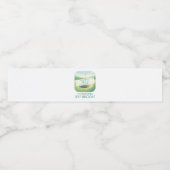 Étiquette Pour Bouteilles D'eau Fête à thème de golf (Étiquettes simples)