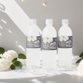 Étiquette Pour Bouteilles D'eau Fête Anniversaire Mason Jars String Fleurs