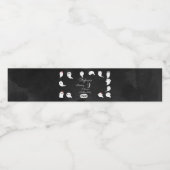 Étiquette Pour Bouteilles D'eau Fête d'anniversaire d'Halloween mignonne fantômes  (Étiquettes simples)