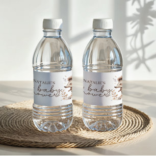 Étiquette Pour Bouteilles D'eau Fête de Baby Shower pour un Petit Hérisson Adorabl