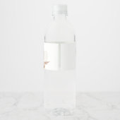 Étiquette Pour Bouteilles D'eau FÊTE DES MARIÉES SIERRA Bohomian (Dos)