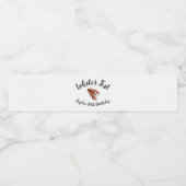 Étiquette Pour Bouteilles D'eau Fête du homard (Étiquettes simples)