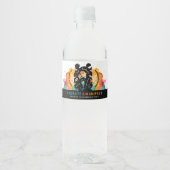 Étiquette Pour Bouteilles D'eau Fête du tableau de visualisation (Devant)
